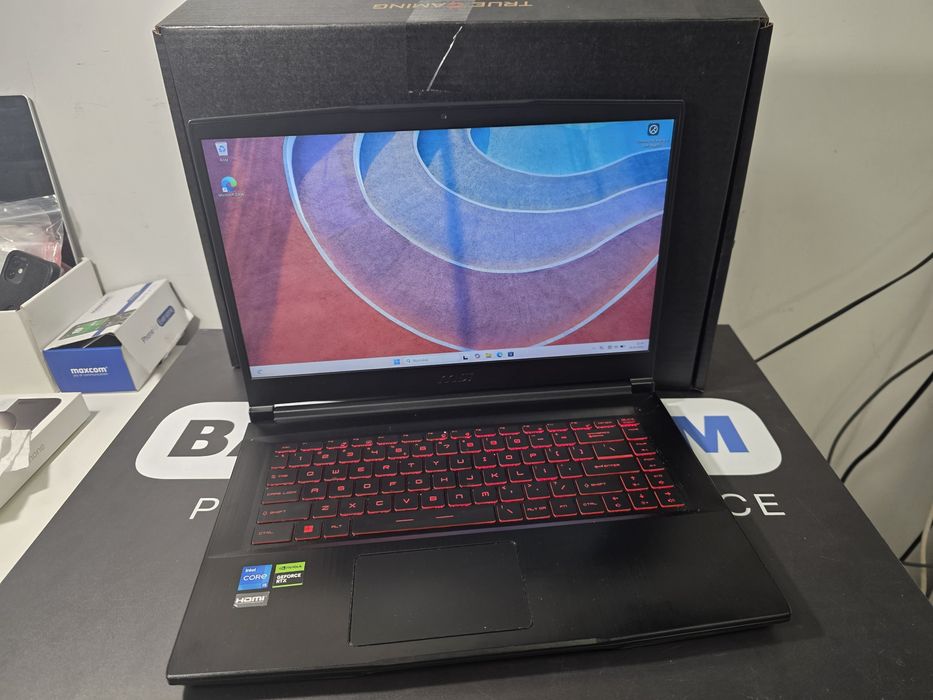 Sklep laptop MSI Thin GF63 12VE i5 16gb 512gb 15.6" 144hz Rtx4050 6gb