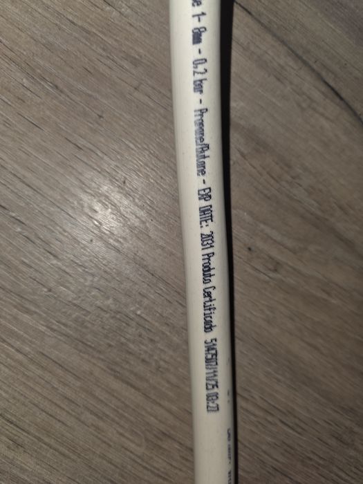 1/2 metro tubo butano