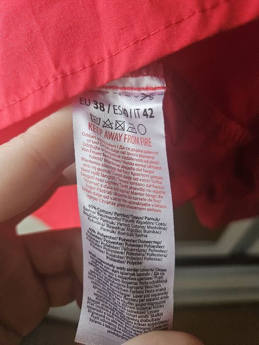 Nowa koszula r.M bufiaste rękawy elegancka dekolt V