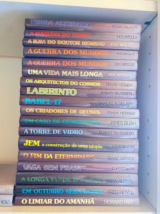 Mestres de Ficção Cientifica, preço por livro, portes grátis