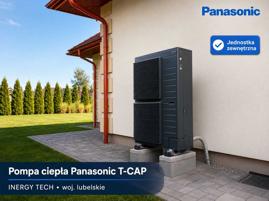 Pompa ciepła Panasonic T-CAP 9 kW – kompletny montaż i kotłownia
