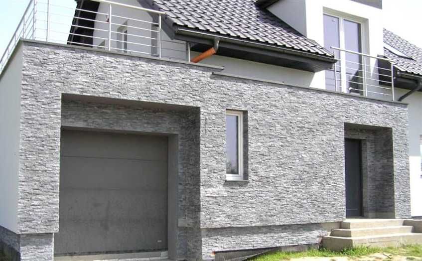 Łupek Grey | Stackstone 36x10x0,8-1,3cm | Kamień | ELEWACJA