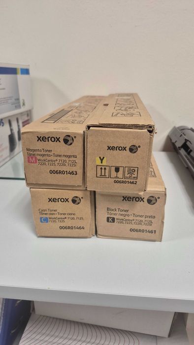 Toner Xerox zestaw 006R01461,006R01462,006R01463,006R01464 ORYGIN 4szt