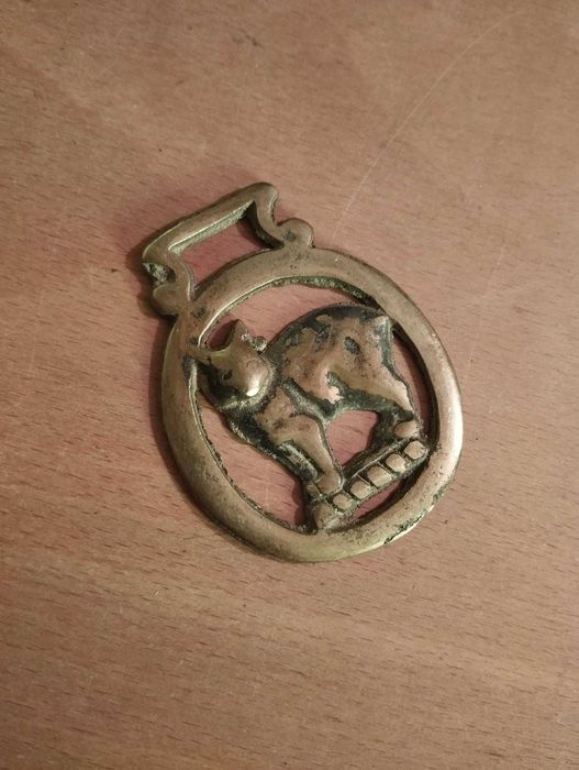 Fivela Latão Sela Cavalo - Raposa