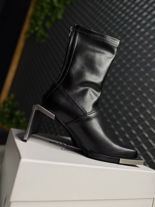 Кожаные ботильоны Heliot Emil