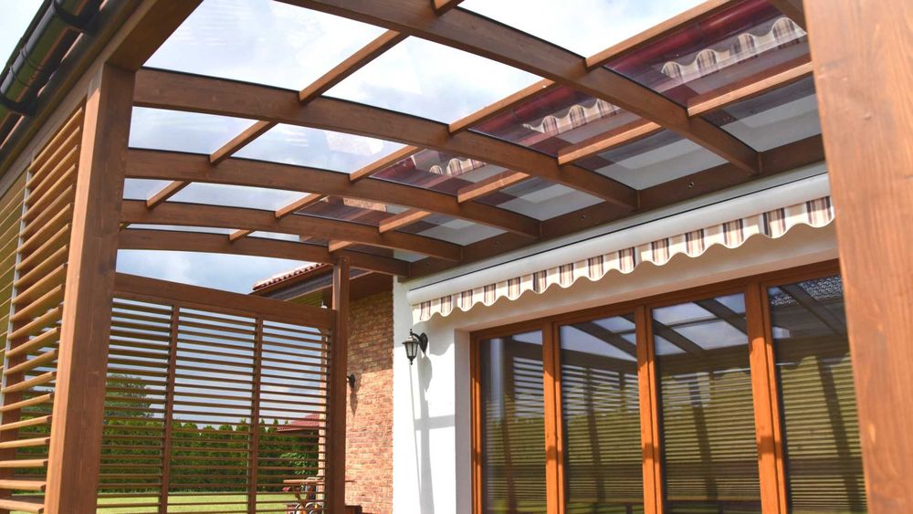 Zadaszenie tarasowe pergola altana