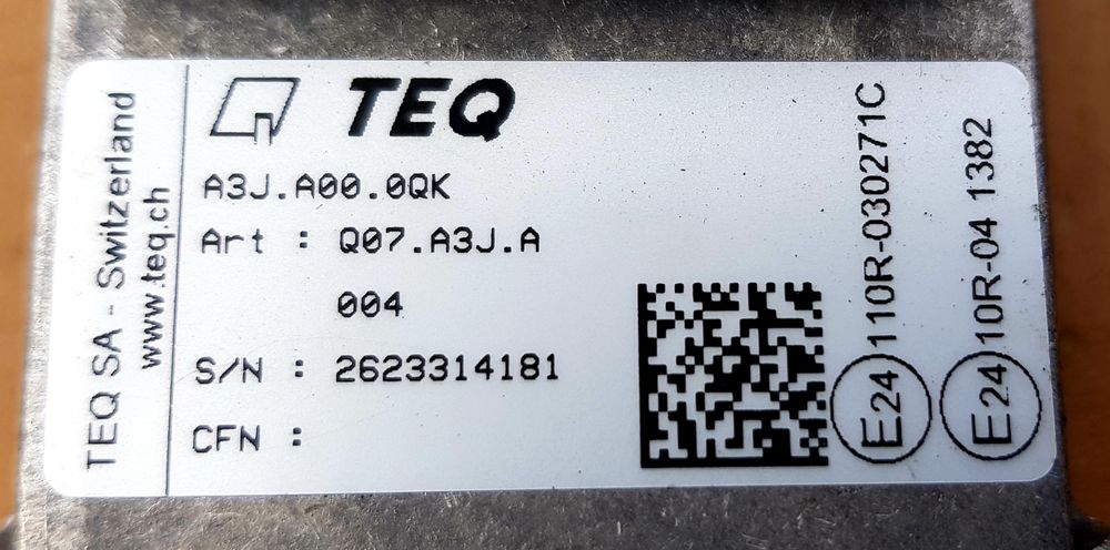 Moduł TEQ A3J.A00.0QK (Q07.A3J.A) NOWE