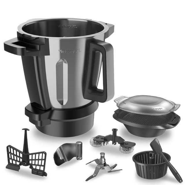 Mambo CooKing Victory Robô de cozinha multifunções com dispensador de alimentos
