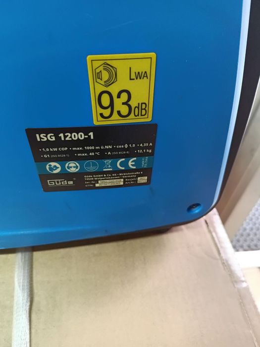 Генератор інверторний Güde ISG 1200-1