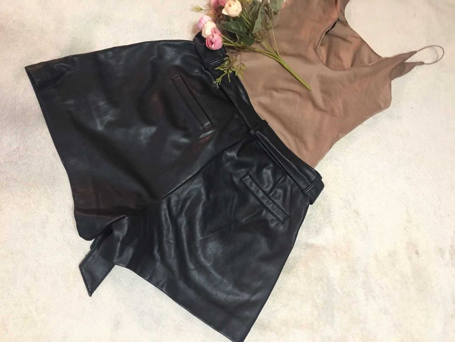 юбка, шорты, сарафан из экокожи от Mohito/SevenSeven