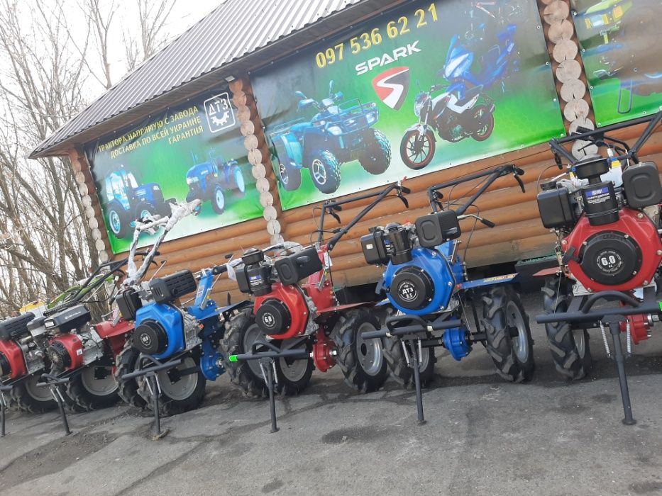 СКИДКИ! Мотоблок Дизельный/Бензиновый Кентавр/ Зубр Прицепы Навеска!