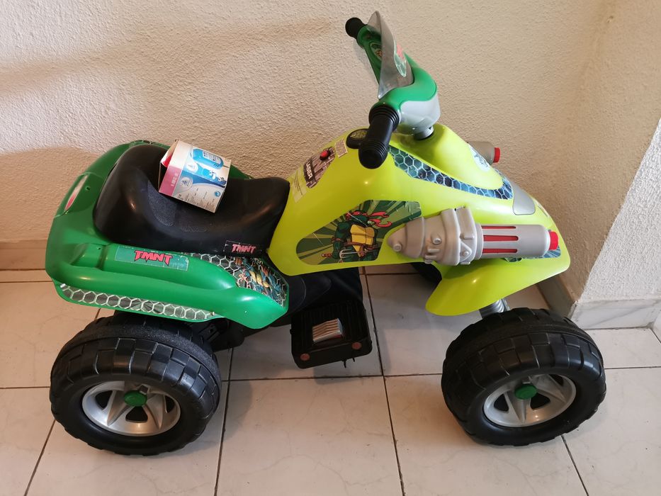 Moto Quatro Bateria (Tartarugas Ninja)