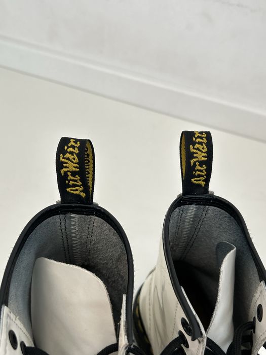 Martensy glany rozmiar 37 botki Dr. martens za kostki wysokie białe