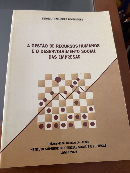 Livro “ A Gestão de Recursos Humanos e o Desenvolvimento Social das Empresas”