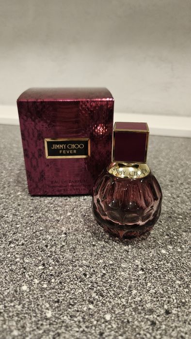 Pusty Flakon po perfmie Jimmy Choo Fever + kartonik