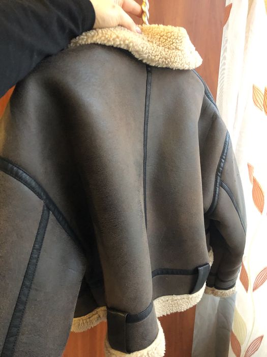 Дублёнка женская(укороченная) s/m