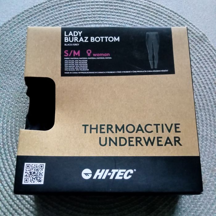 Bielizna damska termoaktywna NOWA Hi-Tec S/M