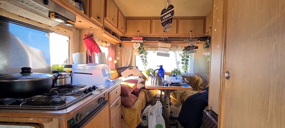 Autocaravana Eura Mobil / Fiat Ducato 1993 — Curta, econômica, painel.de 680w  e pronta a partir