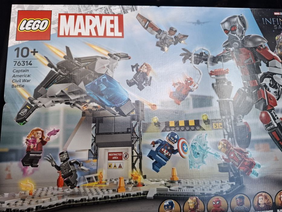 Lego 76314 Captain America Civil War