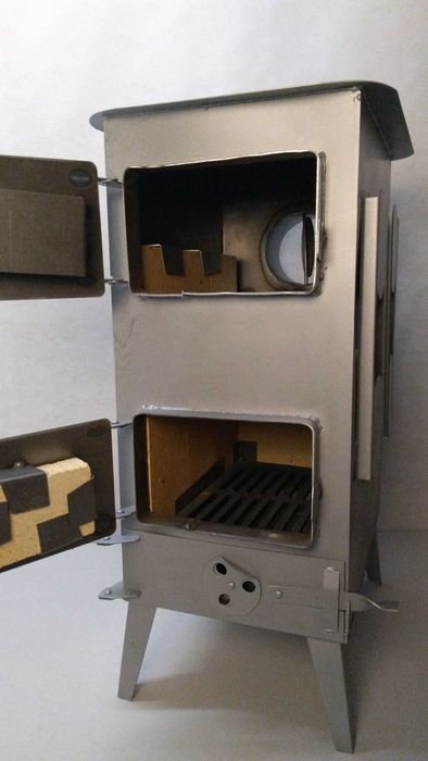 Piec piecyk koza 14c szamotowy  na drewno Certyfikat Ekoprojekt