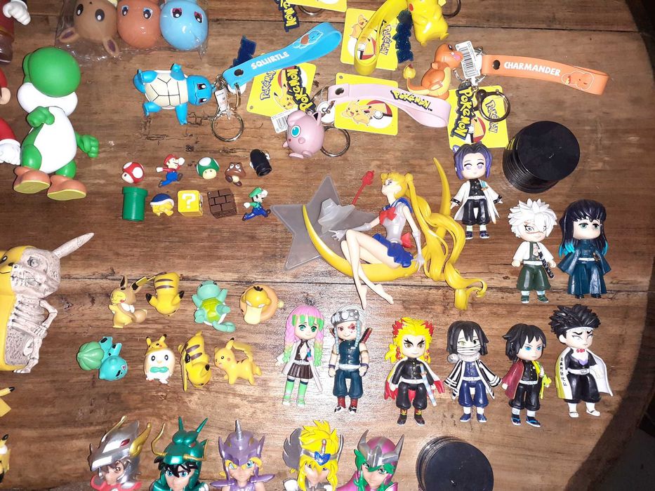 Super Mario Pokemon Alien Demon Slayer Knights of the Zodiac