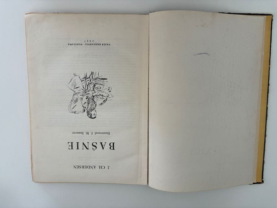 Baśnie Andersena ilustrował J.M. Szancer wydanie 1957