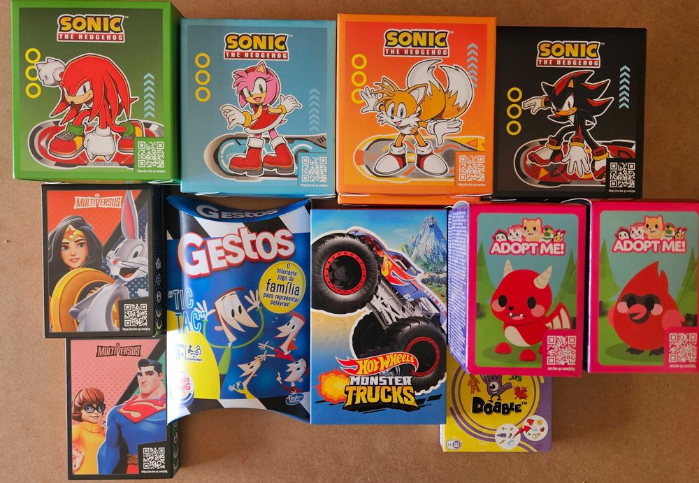 Brinquedos - Brindes Mcdonald's e Burguer King - NOVOS