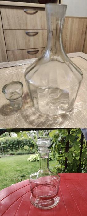 Рюмки стакани грановані,  графін срср