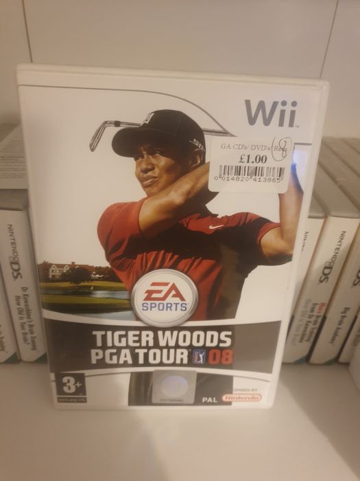Tiger Woods PGA tour 08 nintendo wii