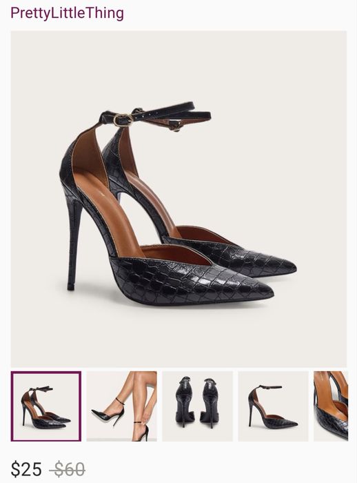 Туфлі під риптилію на підборах 39