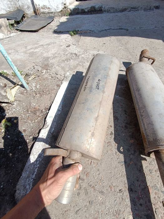 Глушитель  Выхлопная Нержавейка Резонатор  Ваз Газ Хонда Ниссан Пежо 405 Форд Опель