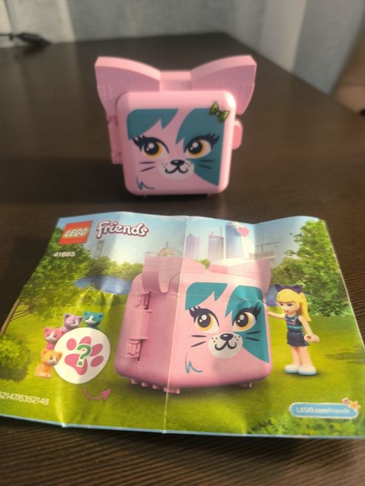 LEGO Friends 4 kpl kostki ze zwierzatkami 41662, 41664, 41665, 41666