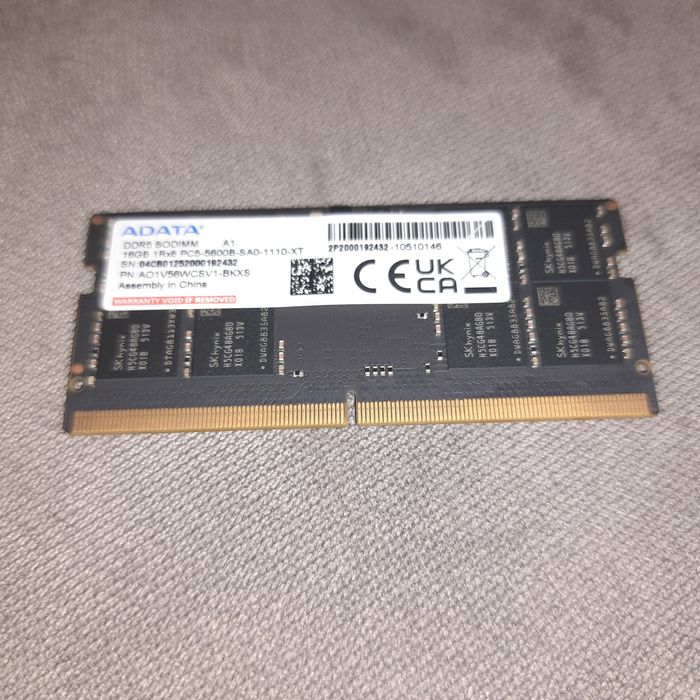 So-dim DDR5 2x16Gb (32 Gb) 5600