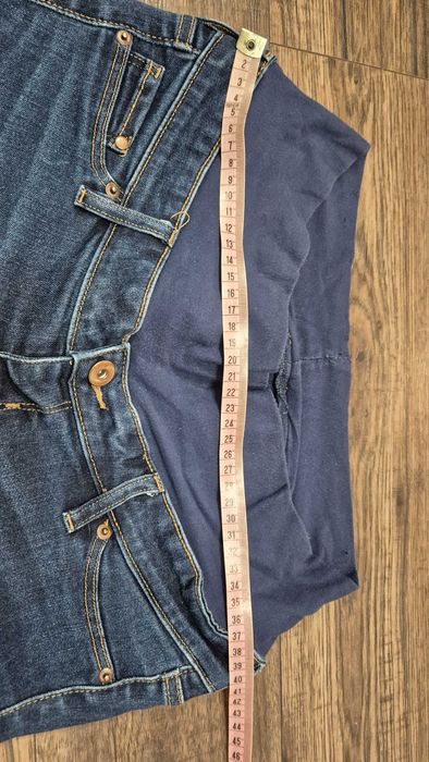 spodnie ciążowe jeansy mama h&m mama hm skinny S 36 okazja