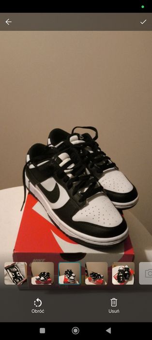 Nike dunk low next nature "panda" 37.5