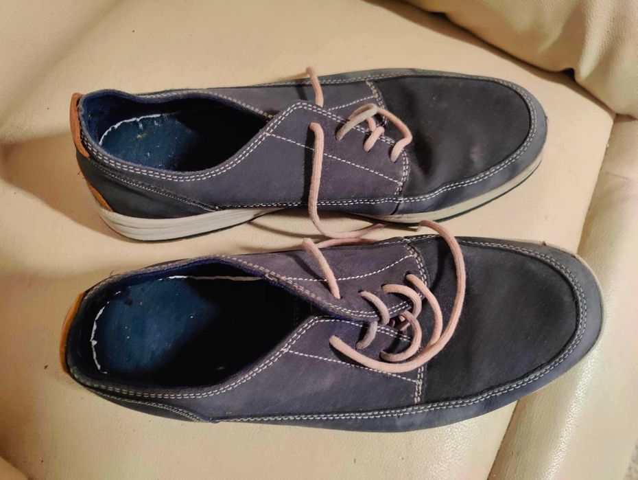 Sapatos azuis da Rockport