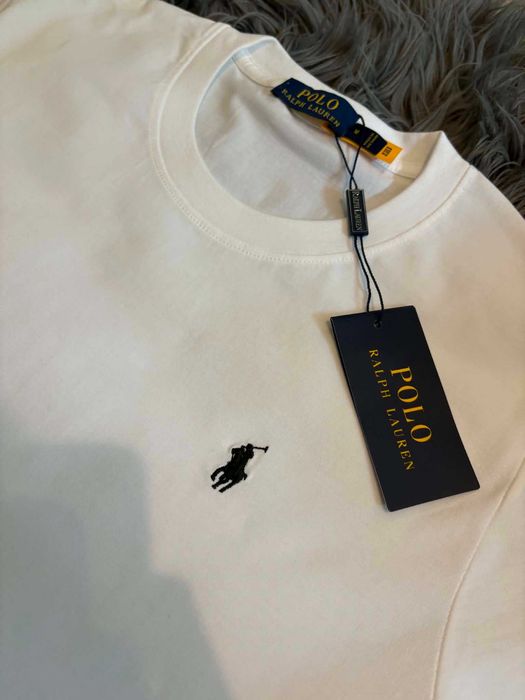 Koszulka Polo Ralph Lauren w klasycznym białym kolorze