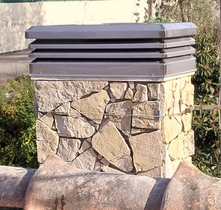 Chapéu Chaminé Inox Persianas