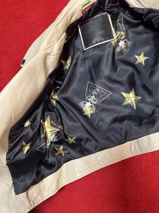 Kurtka skórzana Philipp Plein