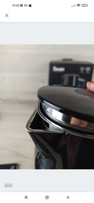 Swan Alexa Smart Czajnik elektryczny 1800 W 1,5 l Czarny OPIS

Swan Al