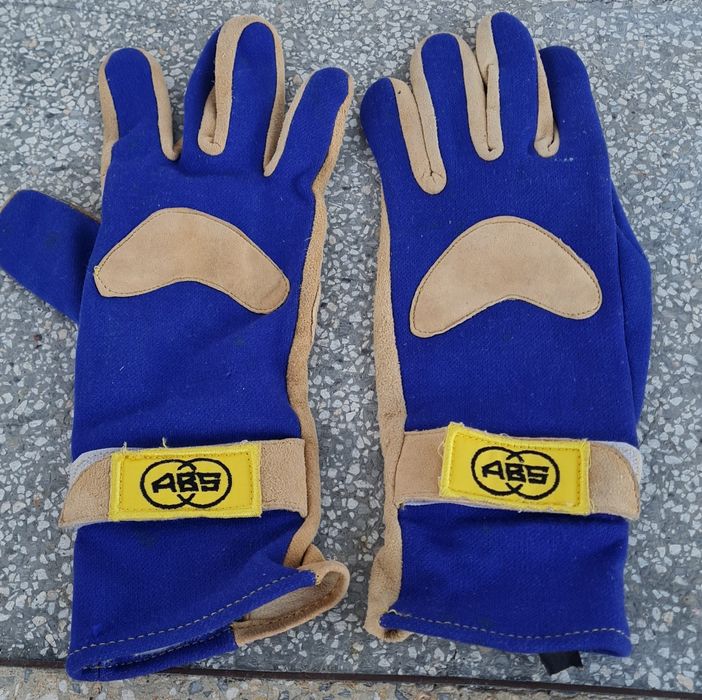 Luvas de  piloto em pele Marca ABS tamanho  L