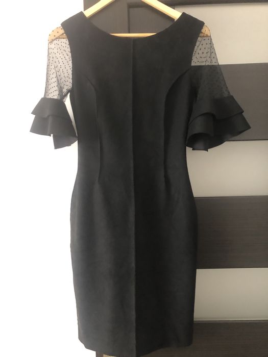 Сукня замшева