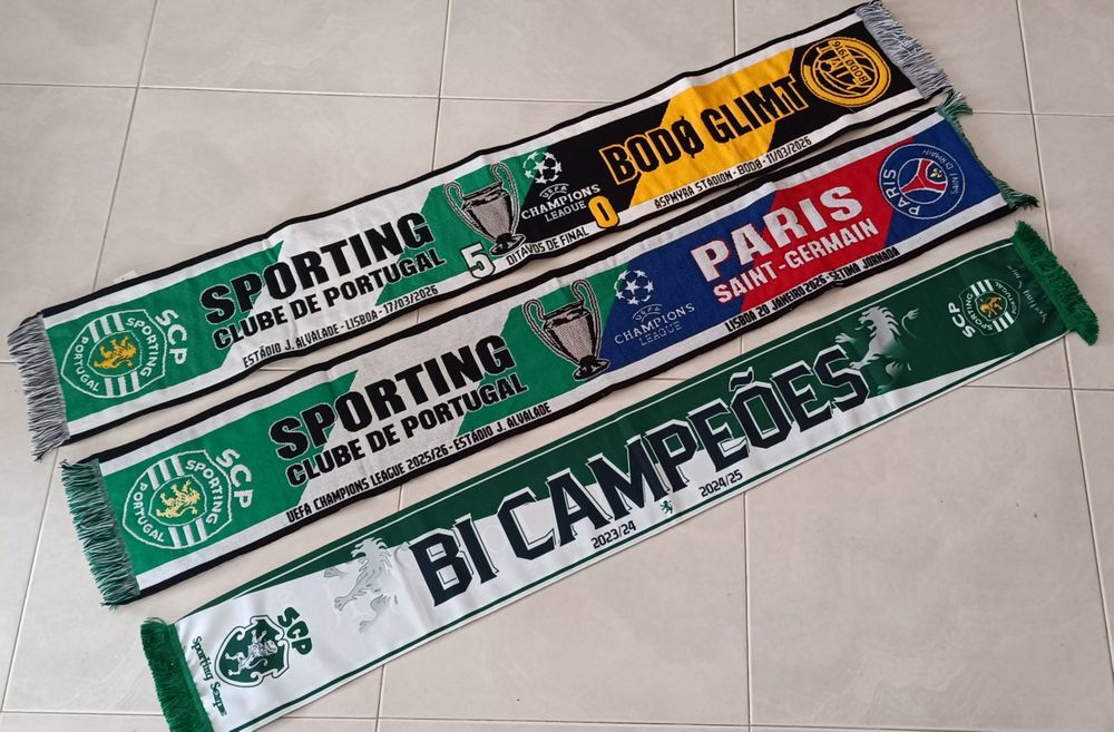 3 cachecois do sporting historicos