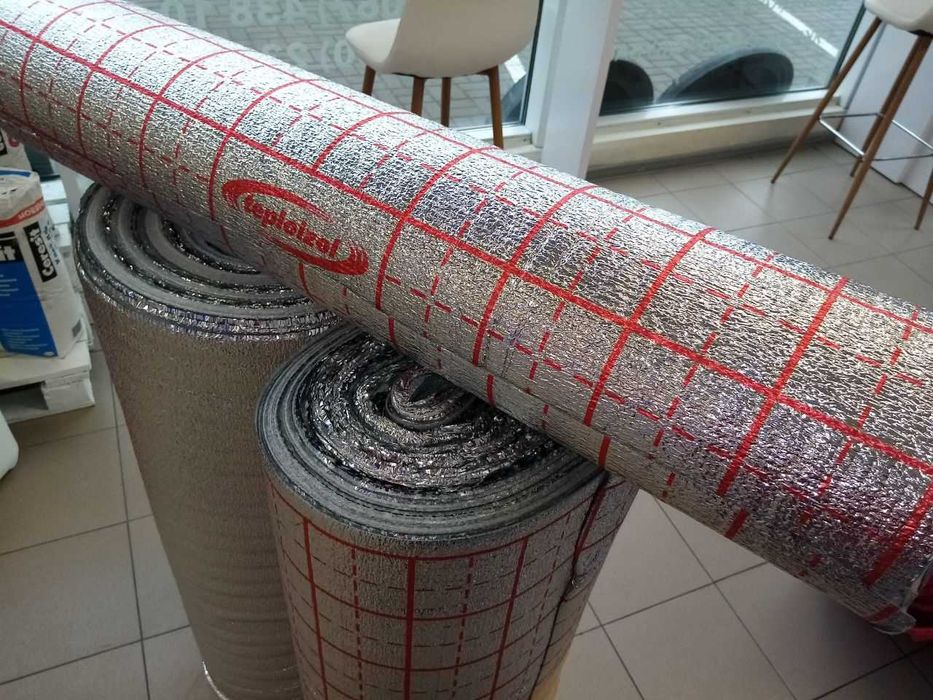 Полотно Теплоізол! Утеплювач ламінований Теплоізол на метраж!