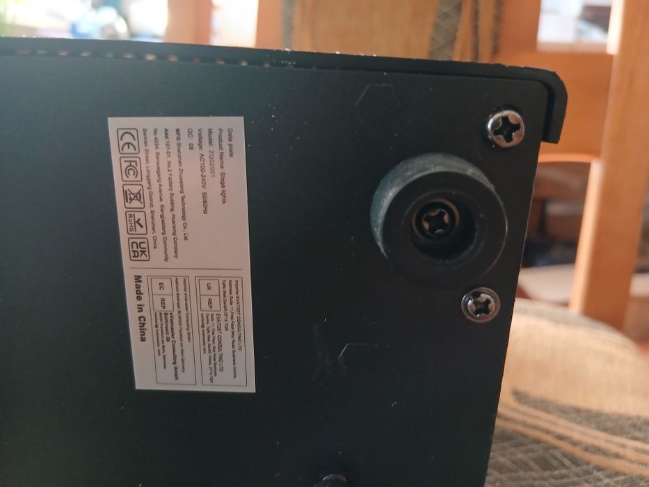 Ruchoma glowa LED  MINI spot reflektor dmx oświetlenie sceniczne