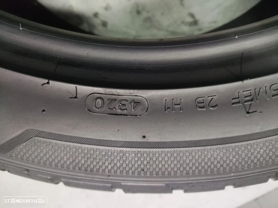 2 pneus semi novos 245-45r18 hankook - oferta dos portes
