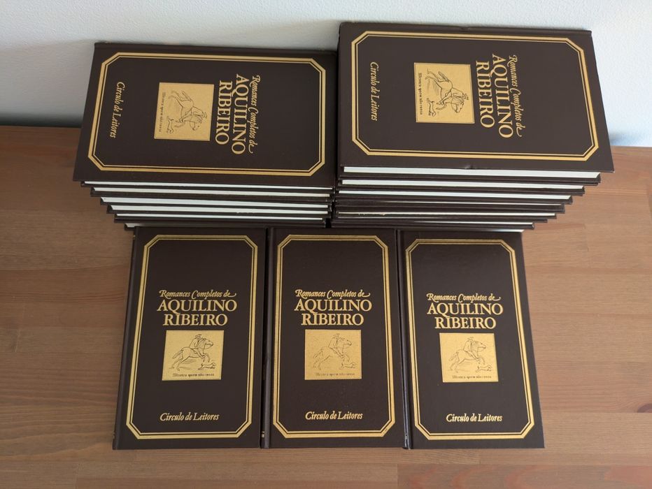Coleção "Obras Completas de Aquilino Ribeiro" (Completa - Opt. Estado)