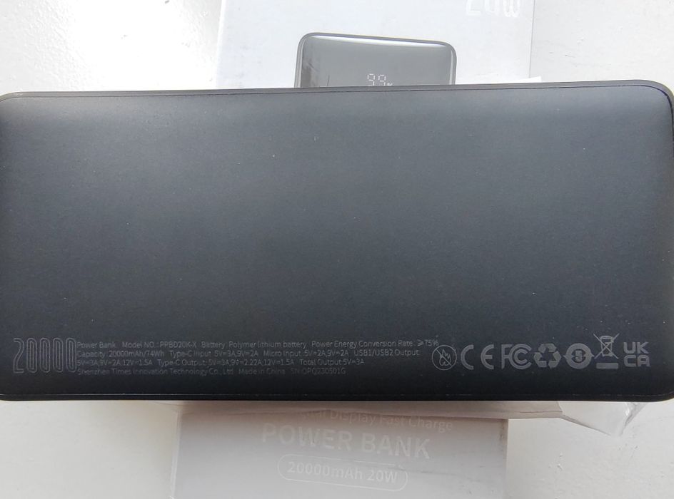 PowerBank Baseus 20000mA 20w от  Алло