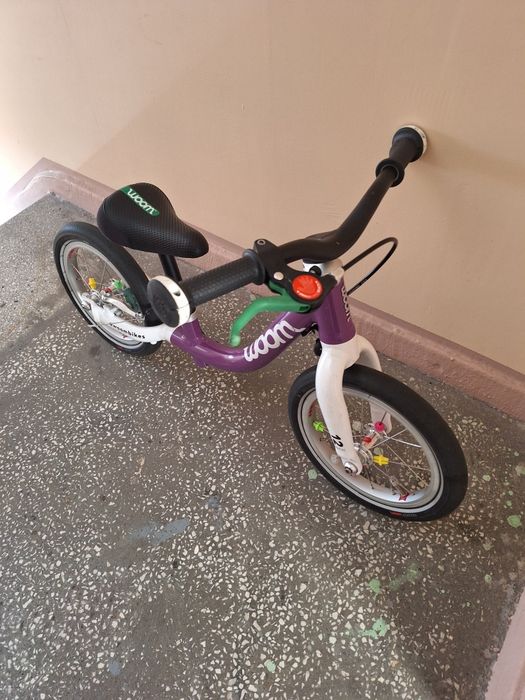 Rowerek Woom 1 fioletowy