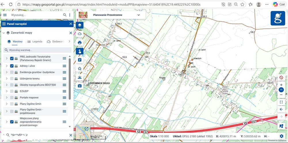 Działka budowlana 3000 m² MPZP, możliwość podziału na 3 działki, media